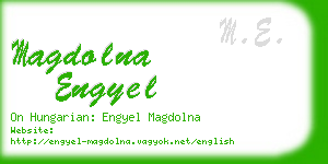 magdolna engyel business card